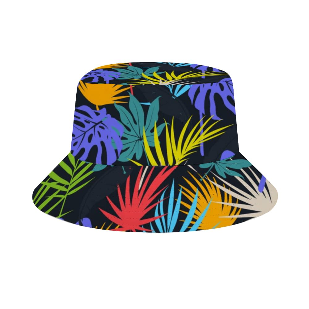 colorful bucket hats